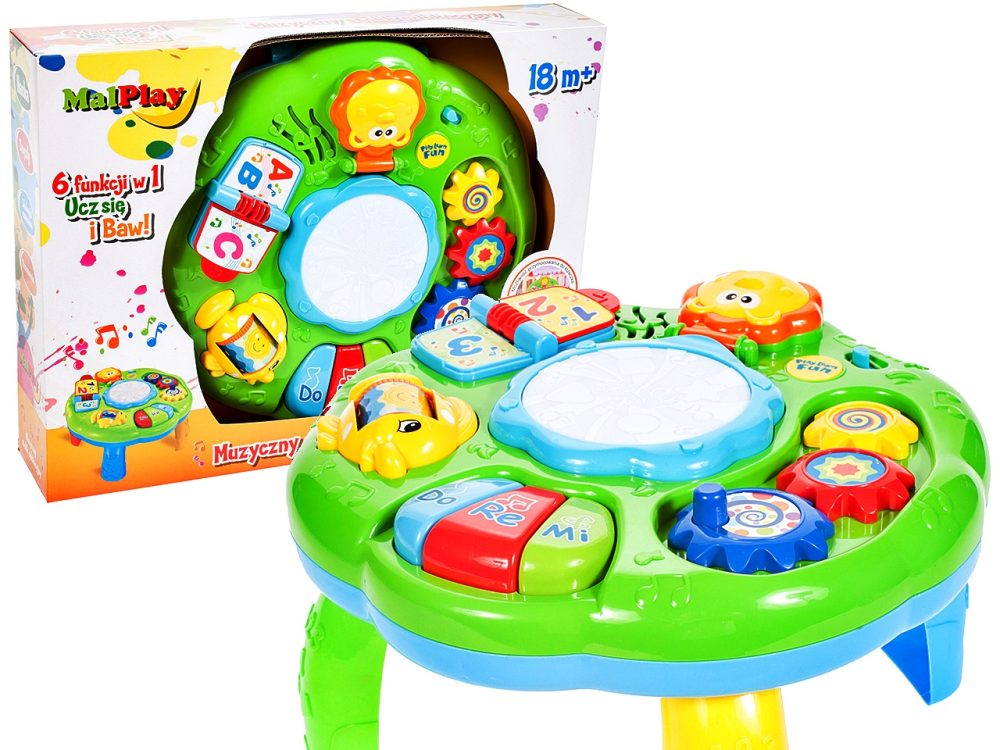 Masuta interactiva pentru bebelusi, MalPlay