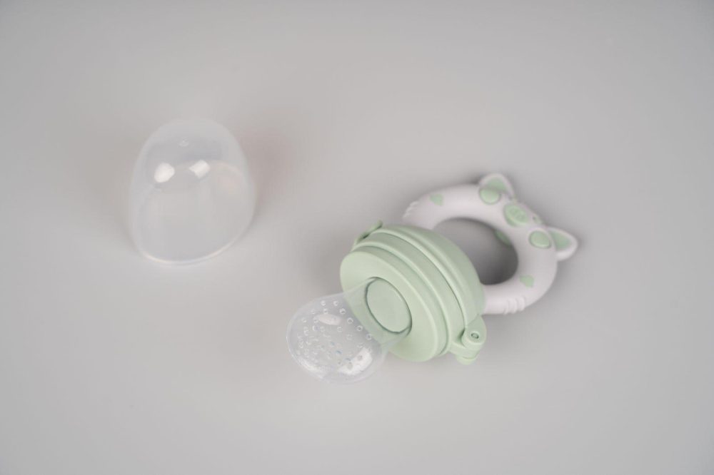 Suzeta pentru fructe si legume din silicon alimentar moale, fara BPA - imagine 2