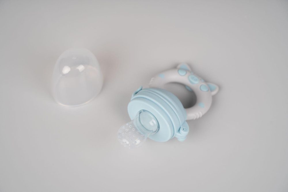 Suzeta pentru fructe si legume din silicon alimentar moale, fara BPA - imagine 3