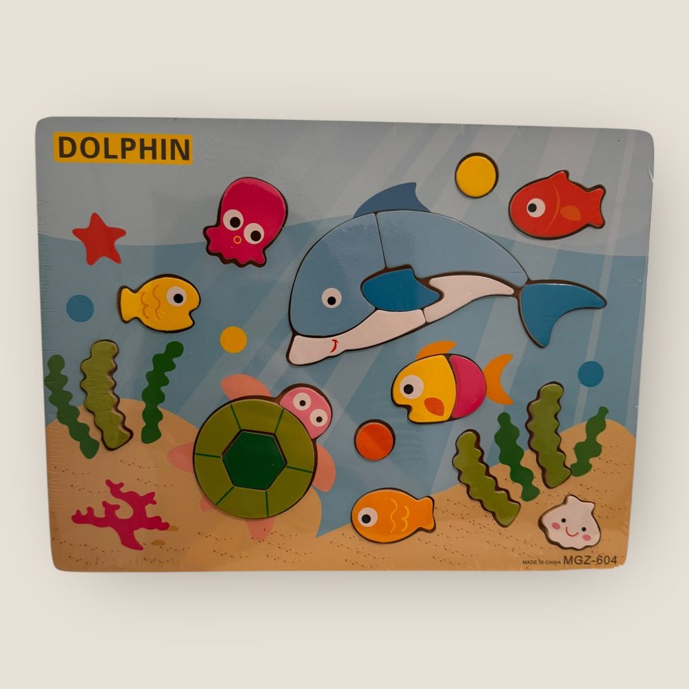 Puzzle de lemn pentru copii - diferite modele - imagine 5