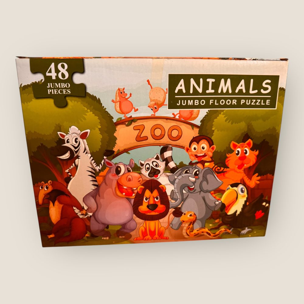 Puzzle JUMBO din carton cu 48 piese, diverse modele - imagine 3