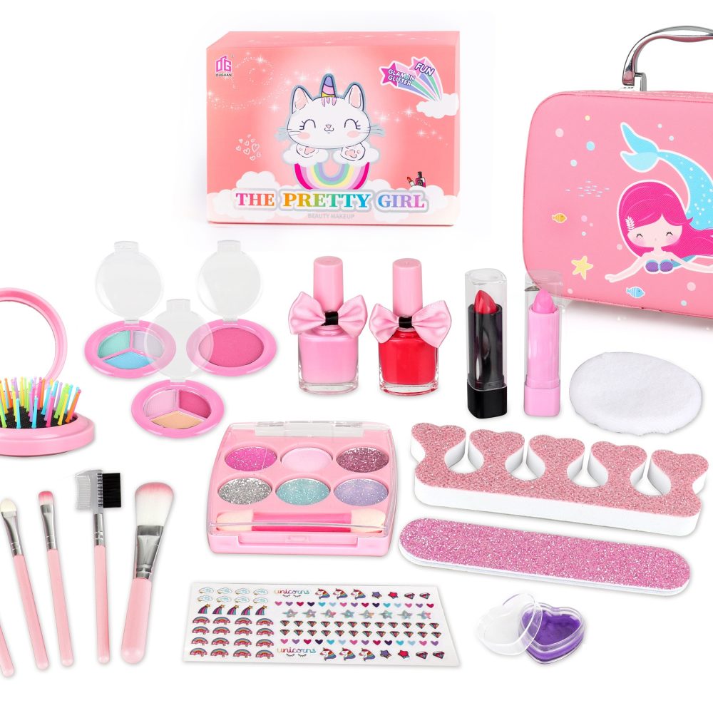 Trusa machiaj fetite, sirena - tip valiza